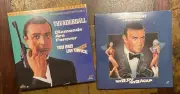 James Bond Connery Vol II Box Set & Never Say Never Again Laser Discs Brand New!
