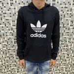 李德精品👉 ADIDAS  愛迪達 男版 經典三葉草 帽T 男女可穿