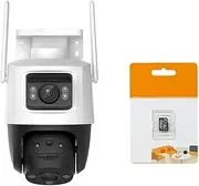 8MP Dual Lens Outdoor PT Camera Home Security IP Camera AI Human & Vehicle Detection Surveillance Camera(E/U,8MP)