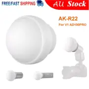 Godox AK-R22 Collapsible Silicone Diffuser Dome For V1 Series AD100PRO Flash