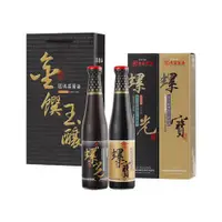 在飛比找i郵購優惠-丸莊金饌玉釀禮盒組-螺光黑豆蔭油膏420ml＋螺光黑豆蔭油清