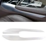 Fit For BMW 7 Series 2016-2022 Matte Silver Center Control Gear Both Sides Cover (for: BMW)