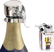 Champagne Stoppers Professional Champagne Bottle Stopper for Prosecco Cava and Sparkling Wine, Champagne Stainless Steel Vacuum Seal Compact Champagne Sealer Stoppe