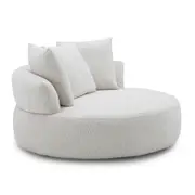 Avalon Indoor Fabric Swivel Daybed Sofa - Fabric Lounges