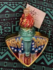 Radko NEW YORK CITY’S BRAVEST Ornament NYFD NWT RARE 2002