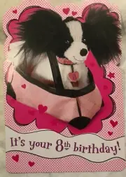 Hallmark 8th Birthday Greeting Card-"It's your 8th birthday"..." NEW(A44)
