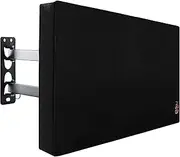 Outdoor TV Cover 40'' - 43'' with Scratch Resistant Liner Bottom Seal Weatherproof Universal Protector for LCD LED Plasma Television Sets Built in Remote Controller Storage Pocket