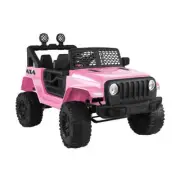 Mazam Kids Ride On Car with Twin Motors and Remote Pink