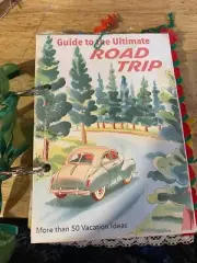 Handmade 5" x 7" Road Trip Junk Jourrnal - Book - One of a Kind!