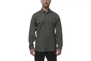 King Gee Mens Workcool Vented Work Shirt K14031 (Green, XS)