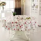 150cm Floral Table Cloth Oil-proof Water Resistant Round Party Countryside Style