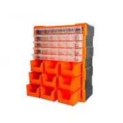 Ozoffer Compartment Organiser Storage Drawers With Removeable Trays 33 Drawers