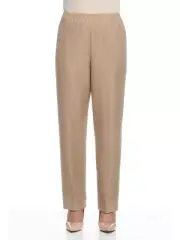 Alfred Dunner Classic Pull On Pants Proportioned Short Length Plus Size 20W