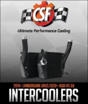 CSF high performance coolers intercooler set for 2019+ Lamborghini Urus 4.0TT V8