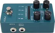 Electric Guitar Effect Pedal with TAP Button Drum Machine Phrase Loop DC 9V Power Dark Green