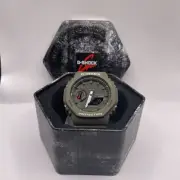 Casio G-Shock GAB2100FC-3A Analog-Digital Tough Green Men's Watch