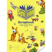 Spirax 150 Scrapbook Book Bond Paper 100 GSM 64 Pages Spiral Side Opening