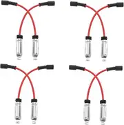 Compatible Spark Plug Wire Set High Heat Replacement Ignition Wires Enhance Engine Performance