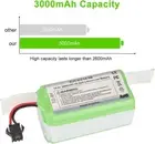 3000mAh Battery For Ecovacs Deebot N79 N79S 500 DN622 14.4V Eufy RoboVac 11S 15S