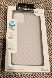 NEW Pelican Rogue Protective Case for iPhone 11 / XR - Textured Frosted Clear
