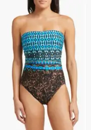 Miraclesuit® Untamed Avanti One-Piece Swimsuit (size 16)