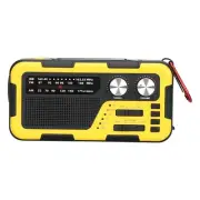 USB Hand Crank Emergency Radio Solar Charging Radio Reading Light 4000MAh 35090