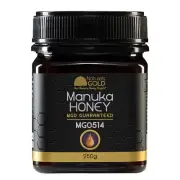 NEW Nature's Gold Australian MGO 514 Manuka Honey 250g
