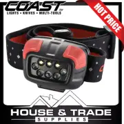 Coast LED Torch Head Flashlight 250 Lumens Dual Color Utility Fixed Beam COAFL44