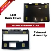 Genuine Dell Alienware 17 R4 17.3" LCD Back Cover Lid Assembly Gray 7F63R