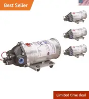 Pentair Automatic-Demand Diaphragm Pump, 1.8 GPM With Viton Valves, Santopren...