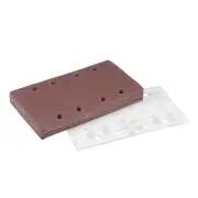 60-Grit 8-Holes Hook and Loop Sanding Sheet 7.3" x 3.6" Wet Dry Sandpaper 15pcs