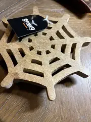 Halloween trivet spiderweb