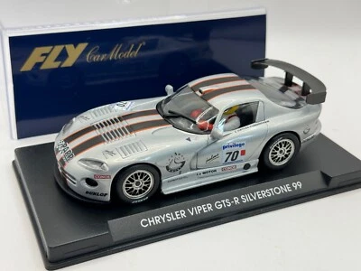 A81 Fly Car (Scalextric) CHRYSLER VIPER GTS -SILVERSTONE 1999- MINT/BOXED RARE