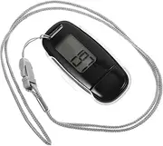 MUELODSIC 1Set Rechargeable Clip Pedometer Portable Step Counter with Backlight for Adults Lightweight Design for Accurate Step Tracking and Fitness Goals