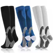 Sport Compression Socks for Men & Women 20-30 mmHg - Athletic Fit for Daily Use