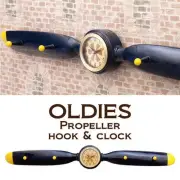 Clock Oldies Propeller Hook Clock / American Goods Setagaya Base Vintage Garage