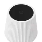 FTD Cordless Table Lamp Pleated Lampshade Rechargeable LED Lamp Home
