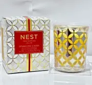 New Nest Fragrances Sparkling Cassis Scented Candle Mini size 2 oz/57 g~Rare