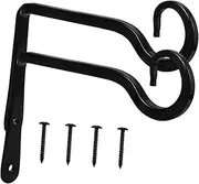 CANIGHT 2 Sets Hook up Storage Hook Garden Planter Hanger Bird Feeder Hanging Rack Bonsai Support Hook Hanging Plant Bracket Hook for Flower Basket Flowerpot Hanging Bracket Hook
