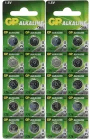 20 New GP LR44 AG13 A76 V13GA 357 1.5V Alkaline Batteries - USA Seller Exp 2020
