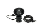 Elinz Side View Mirror Arm Rearview Camera 600TVL IP68 4PIN CCD Truck Forklift Backhoe