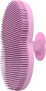 Silicone Face Scrubber for Women Girl, Facial Cleansing Brush Silicone Manual, Soft Skin Care Face Wash Brush Handheld for Cleansing Ex-foliating Massaging