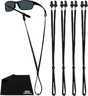 [SIGONNA] Eyeglasses String Holder Straps Cord - 4 Premium Eyeglass Chains for Men Women