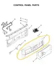 Maytag Whirlpool Washing Machine Control Panel W11174390 (Replaces: W10774407)