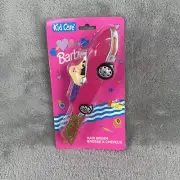 Vintage Barbie Hair Brush Kid Care Pink Car in Package