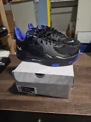 Nike PG 5 Clippers Away Mens Sz 12 Black Lapis Silver Paul George CW3143-004 NEW