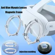 For Quest 3 VR Headset Anti-Blue Light Guard Myopia Lens Glasses Magnetic Frame