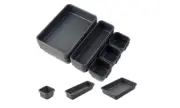 Toolbox Drawer Organizer Tray Rolling Tool Box Cabinet Dividers Storage Bins 24