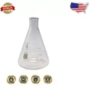 Large Capacity 10L Erlenmeyer Flask with White Enamel Graduations - Pack of 1