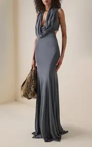 [Christopher Esber] Interlock Drape Gown